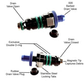 UPR Oil Sump Drain Plug with Valve for Mustang 5.0L GT 2018-22 | #3025-02 - Available from NEMESISUK.COM